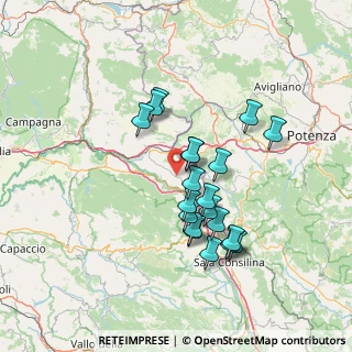 Mappa SS 19ter, 84030 Caggiano SA, Italia (13.3705)