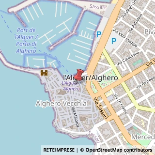 Mappa Piazza Civica, 16, 07041 Alghero, Sassari (Sardegna)