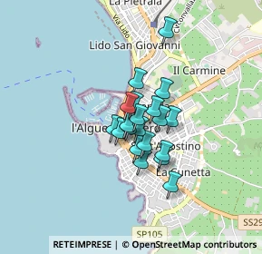 Mappa Via Alfonso Lamarmora, 07041 Alghero SS, Italia (0.5285)