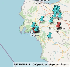 Mappa Via Alfonso Lamarmora, 07041 Alghero SS, Italia (17.622)