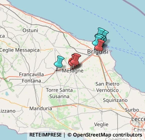 Mappa 72023 Mesagne BR, Italia (10.36455)