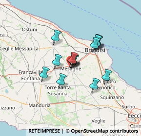 Mappa 72023 Mesagne BR, Italia (9.91)