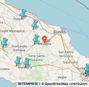 Mappa 72023 Mesagne BR, Italia (33.67077)