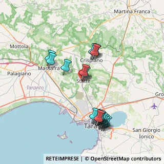 Mappa Via Taranto, 74010 Statte TA, Italia (8.5165)
