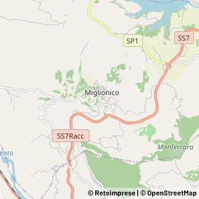 Mappa Miglionico