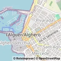 Karte Alghero