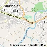 Map Siniscola