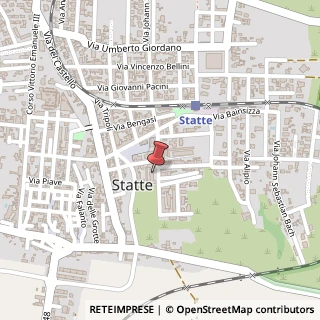 Mappa Via Giambattista Pergolesi, 48, 74010 Statte, Taranto (Puglia)