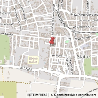 Mappa Corso Vittorio Emanuele, 11, 74010 Statte, Taranto (Puglia)