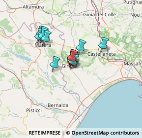 Mappa Contrada Bandiera, 74013 Ginosa TA, Italia (10.21692)