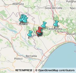 Mappa Via Cesare Pavese, 74013 Ginosa TA, Italia (9.82308)