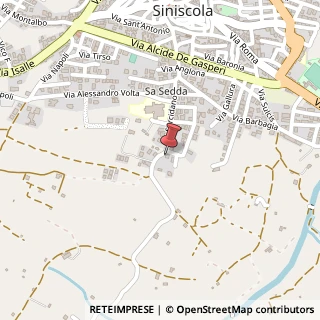 Mappa Via Sarcidano, 39, 08029 Siniscola, Nuoro (Sardegna)