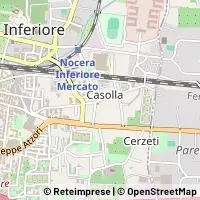 Hartă Nocera Inferiore