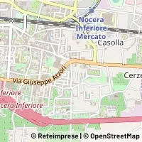 Mapa Nocera Inferiore