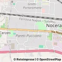 Kaart Nocera Superiore