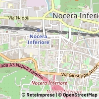 Kaart Nocera Inferiore