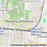 Hartă Nocera Inferiore