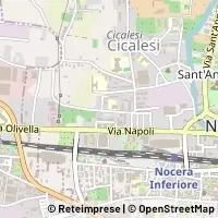 Karte Nocera Inferiore
