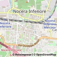 Hartă Nocera Inferiore