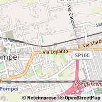 Mapa Pompei