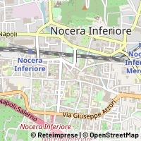 Hartă Nocera Inferiore
