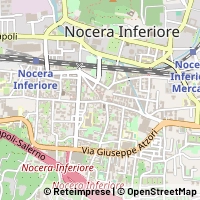Kaart Nocera Inferiore