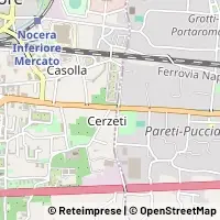 Karte Nocera Inferiore