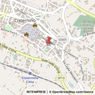 Mappa Via Cesare Battisti, 15, 72014 Cisternino, Brindisi (Puglia)
