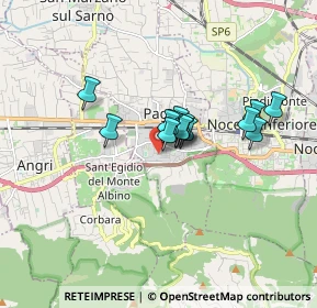 Mappa Via A. Aufiero, 84016 Pagani SA, Italia (1.21571)