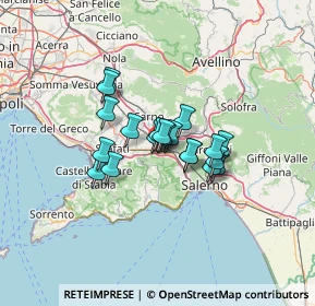 Mappa Via Correale Francesco, 84014 Nocera Inferiore SA, Italia (8.974)