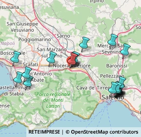 Mappa Via Francesco Correale, 84014 Nocera Inferiore SA, Italia (9.8965)