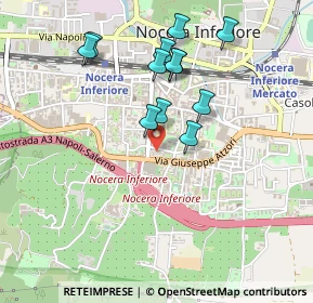 Mappa Via Francesco Correale, 84014 Nocera Inferiore SA, Italia (0.4725)