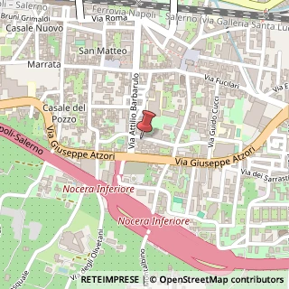 Mappa Via Francesco Correale, 84014 Nocera Inferiore SA, Italia, 84014 Nocera Inferiore, Salerno (Campania)