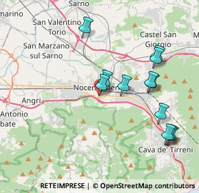 Mappa Via Francesco Correale, 84014 Nocera Inferiore SA, Italia (4.34417)