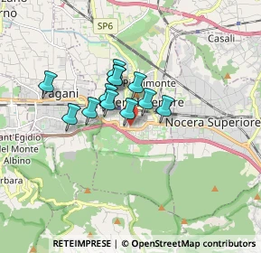 Mappa Via Francesco Correale, 84014 Nocera Inferiore SA, Italia (1.21083)