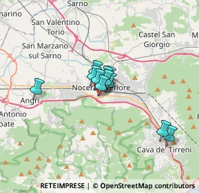 Mappa Presso Unitalsi sottosezione di, 84014 Nocera Inferiore SA, Italia (2.26545)