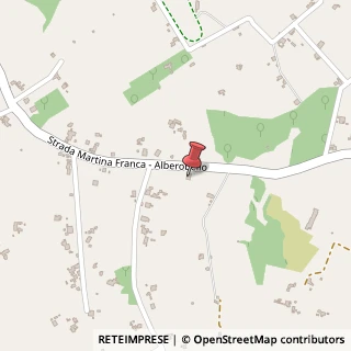 Mappa Via Alberobello Zona C, 105, 74015 Martina Franca, Taranto (Puglia)