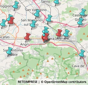 Mappa Via Giuseppe Garibaldi, 84016 Pagani SA, Italia (5.079)