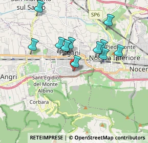 Mappa Via Giuseppe Garibaldi, 84016 Pagani SA, Italia (1.77)