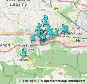 Mappa Via Giuseppe Garibaldi, 84016 Pagani SA, Italia (1.0675)