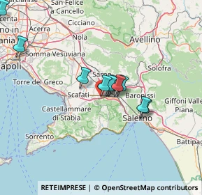 Mappa Via Giuseppe Garibaldi, 84016 Pagani SA, Italia (17.80083)