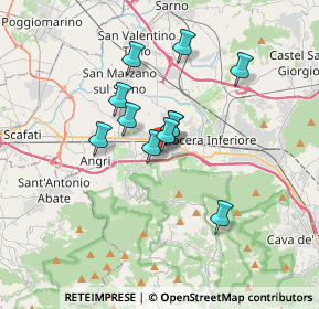 Mappa Via Giuseppe Mazzini, 84016 Pagani SA, Italia (2.77)