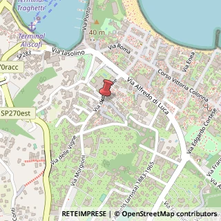 Mappa Via delle Terme, 92/B, 80077 Ischia, Napoli (Campania)