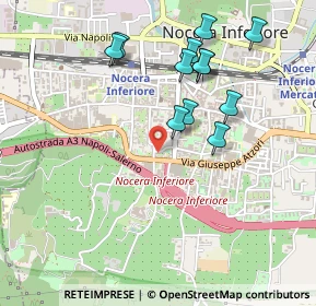 Mappa Via Giuseppe Marrazzo, 84014 Nocera Inferiore SA, Italia (0.515)
