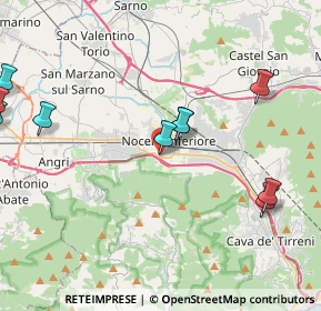 Mappa Via Giuseppe Marrazzo, 84014 Nocera Inferiore SA, Italia (5.64455)