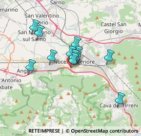 Mappa Via Giuseppe Marrazzo, 84014 Nocera Inferiore SA, Italia (2.91167)