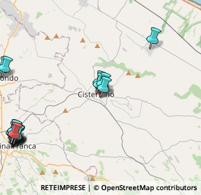 Mappa Via Cappuccini, 72014 Cisternino BR, Italia (6.6325)