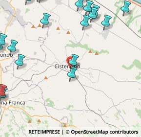 Mappa Via Cappuccini, 72014 Cisternino BR, Italia (6.81)