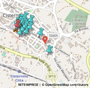 Mappa Via Cappuccini, 72014 Cisternino BR, Italia (0.306)