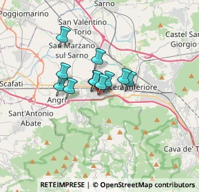 Mappa Via Giuseppe Torre, 84016 Pagani SA, Italia (2.12545)